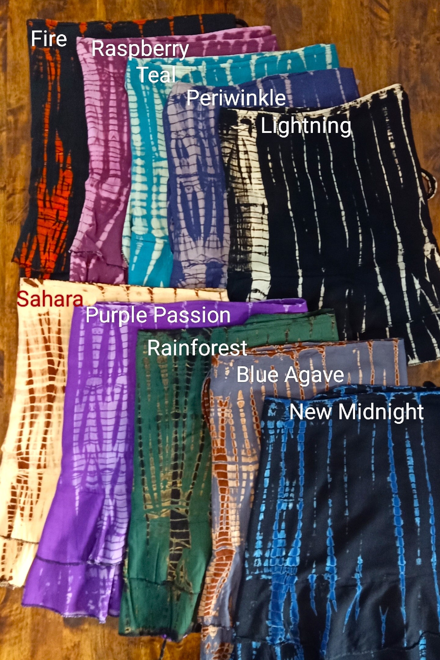 Purple Passion Tie Dye Wrap Skirt