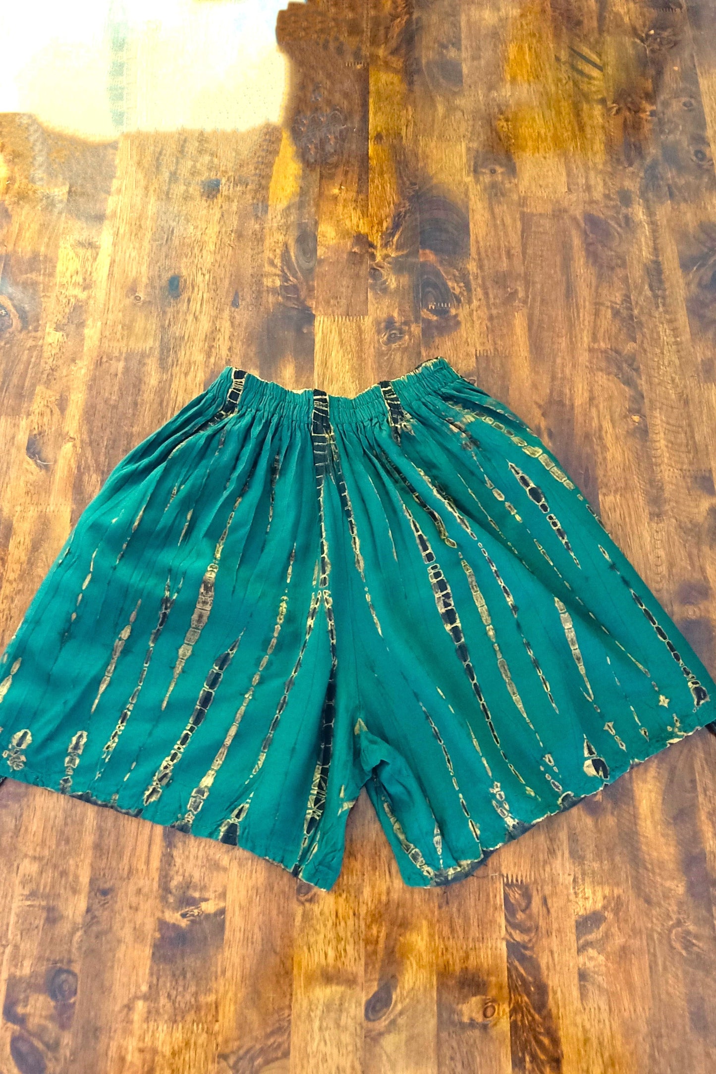 Rainforest Tie Dye Baggy Shorts