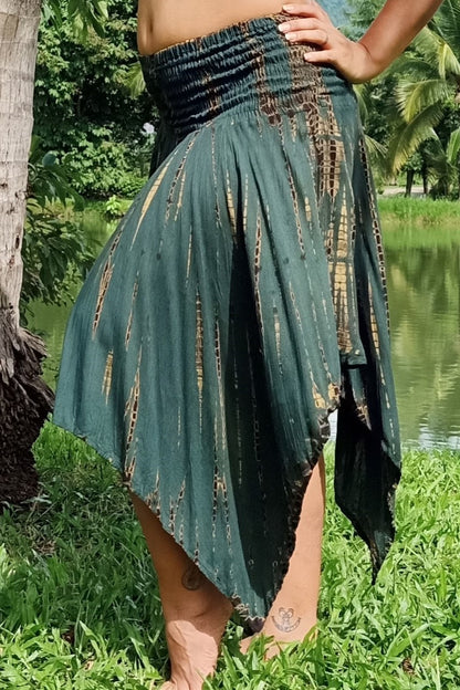 Fae Skirt/Dress in Rainforest