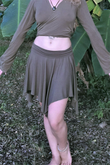 Sage Pixie Skirt