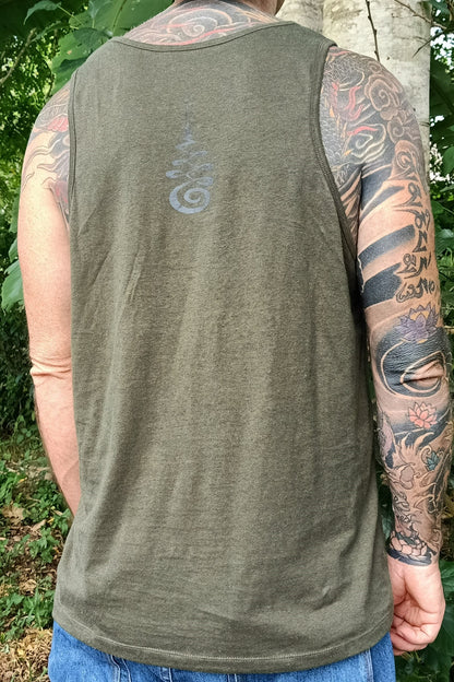 Green Hemp Tank Top