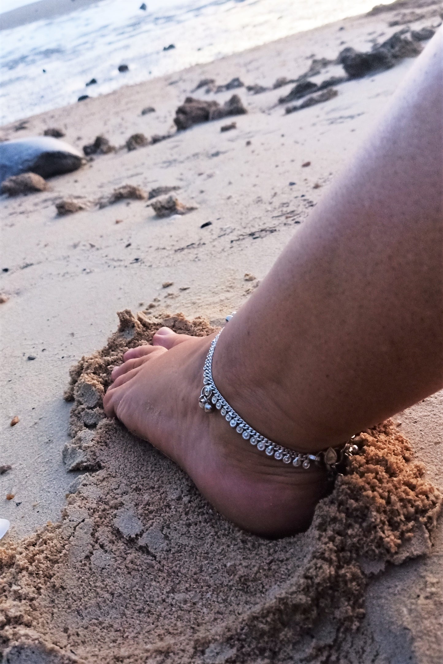 Metal Anklet with Bells