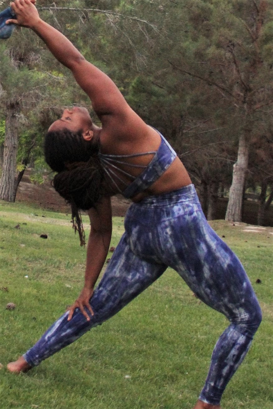 Wildflower Tie Dye Yoga Pants